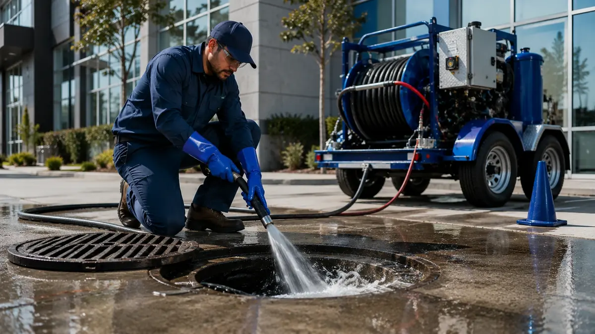 Commercial Hydro Jet Drain Cleaning in Knightsen