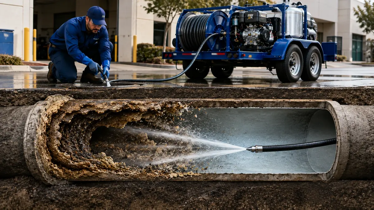 Sewer Pipe Descaling in Knightsen